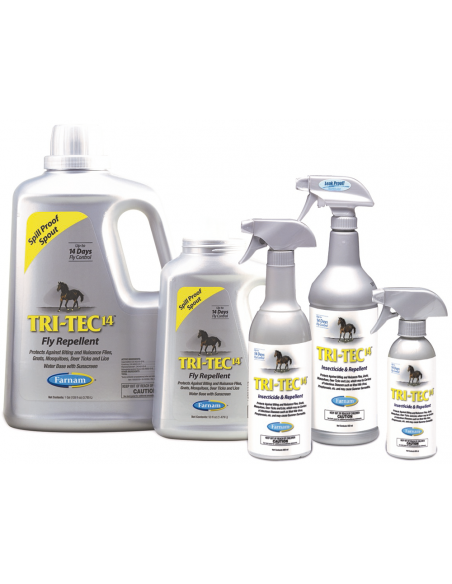 TRITEC 14 insecticida para caballos