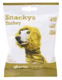 Premio para perro, snacks de pavo