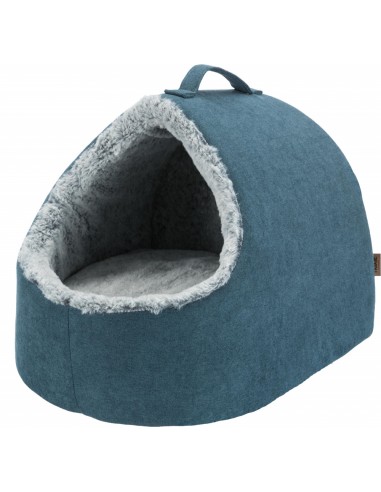 Cueva para perro o gato modelo Tonio en color azul