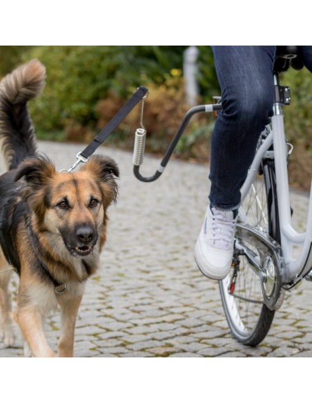 Barra para pasear o correr con tu perro en bici