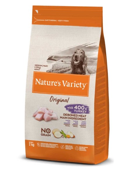 Nature's Variety No Grain Medium/Maxi Pavo