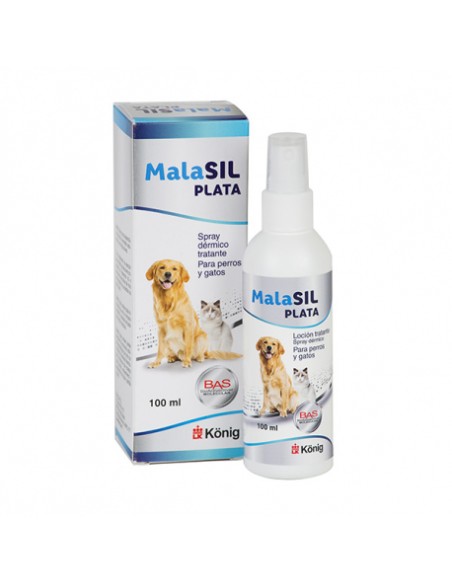Spray para perros Malasil AG+ 100 ml, Konig