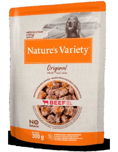 Comida húmeda de ternera para perro de Nature's Variety