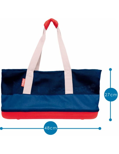 Bolso para transporte de mascotas modelo Pet Carrir azul