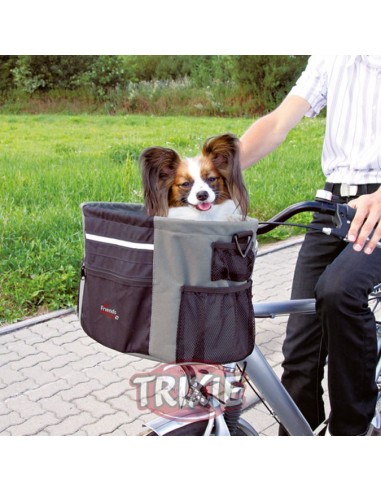 Cesta para llevar perro en bicicleta