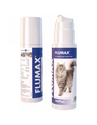 FLUMAX suplemento nutricional para mejorar el tracto respiratorio de los gatos