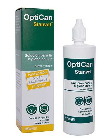 OPTICAN solución para la higiene ocular del perro y gato
