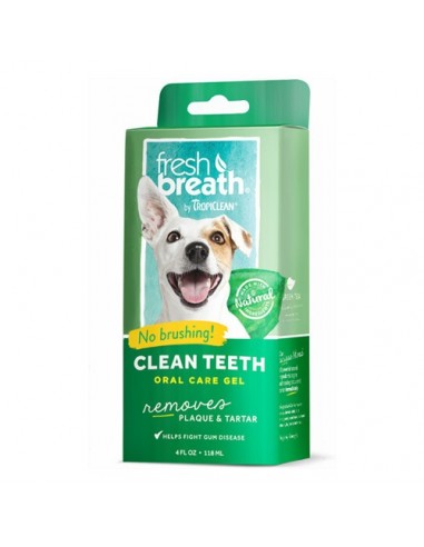 CLEAN TEETH cuidado dental natural para perros sin cepillado