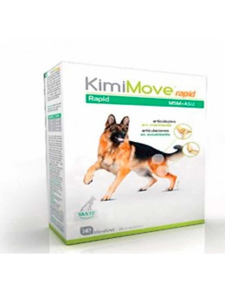 KIMIMOVE Rapid soporte nutricional para las articulaciones del perro